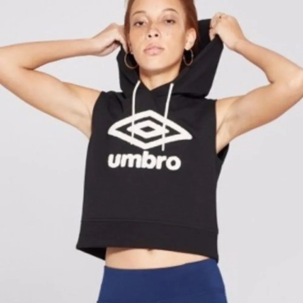 Umbro Sleeveless Hooded Sweater Athletic Women’s Small
